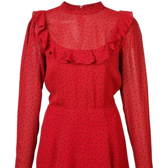 New Reformation Spark Flamenco Dress - Picture 4 of 8